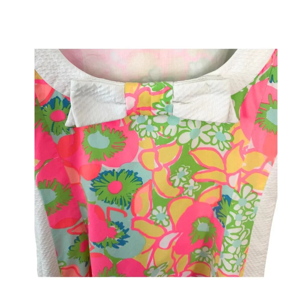 Lilly Pulitzer Darcy Shift Dress Ice Cream Social Print Size 10 - Picture 4 of 8